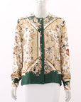 Hermes Silk Printed Shirt Size FR 40 | AU 12