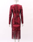 Rebecca Vallance Matisse Sequin Midi Dress Size 8