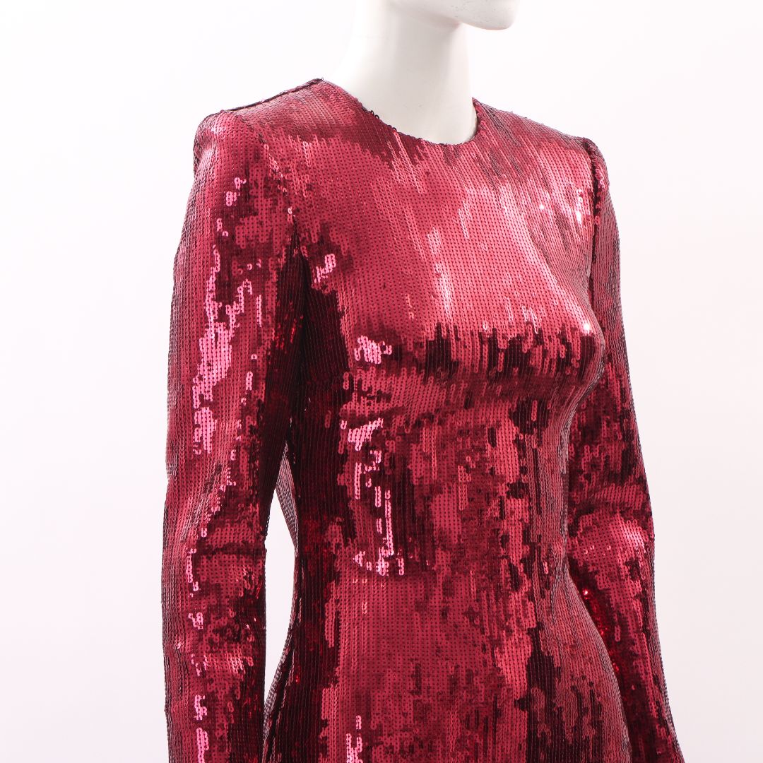 Rebecca Vallance Matisse Sequin Midi Dress Size 8