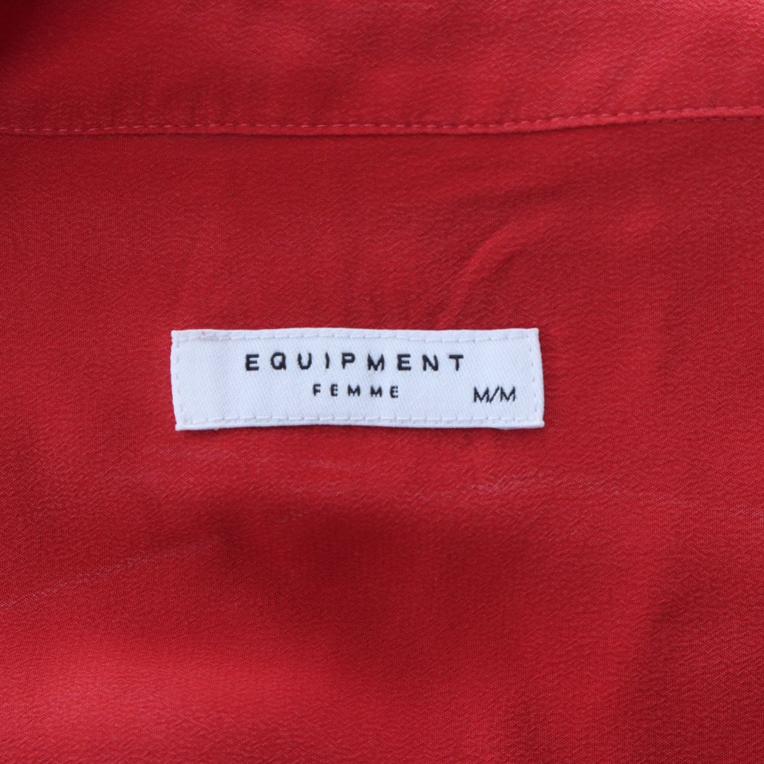 Equipment Signature Silk Shirt Size Medium