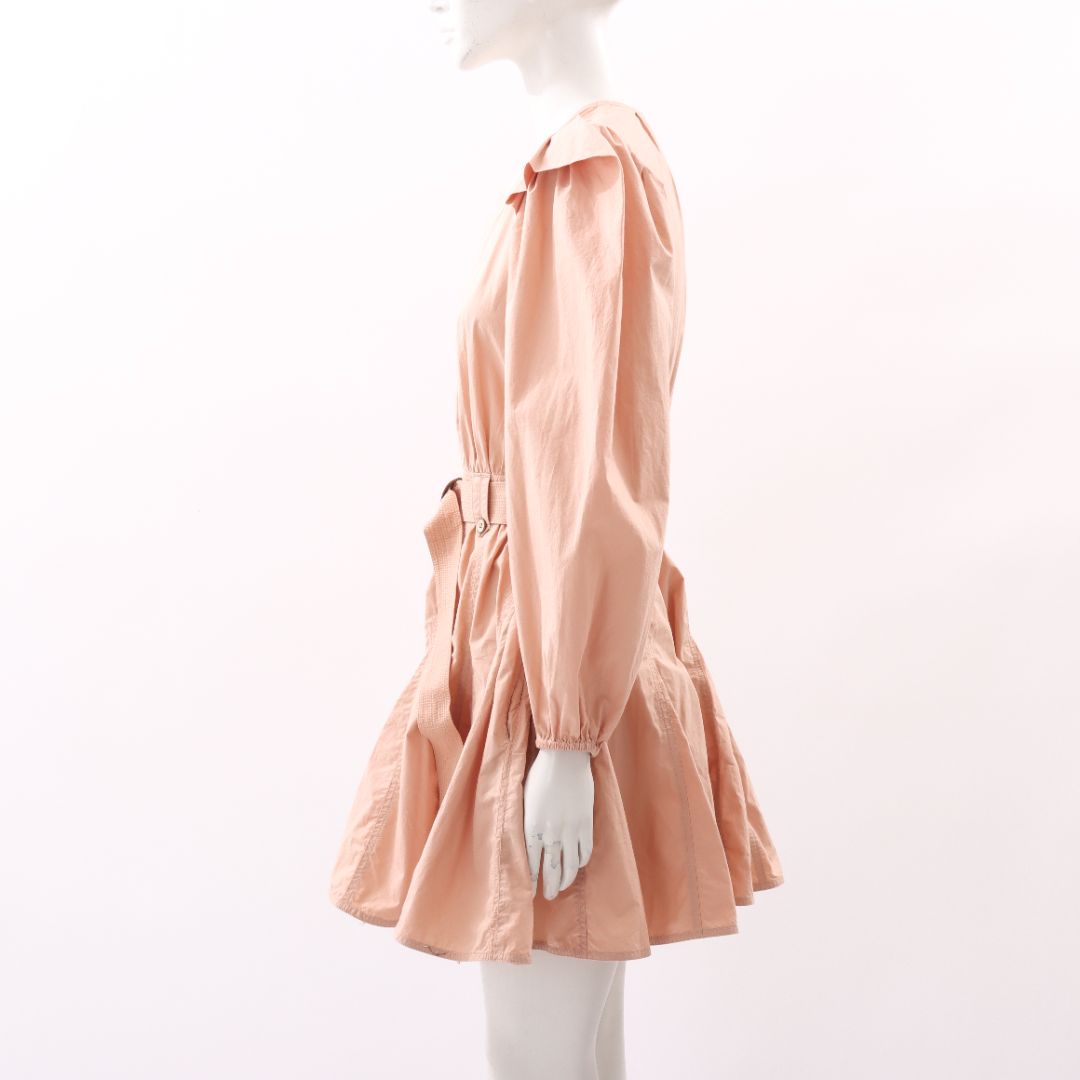 Ulla Johnson Belted Cotton Mini Dress Size US 4 | AU 8