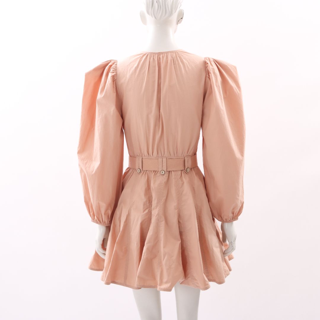 Ulla Johnson Belted Cotton Mini Dress Size US 4 | AU 8