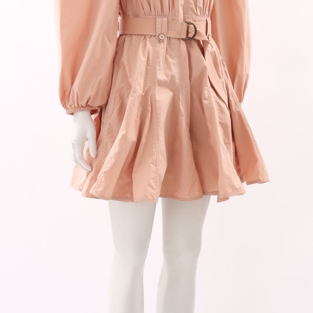 Ulla Johnson Belted Cotton Mini Dress Size US 4 | AU 8