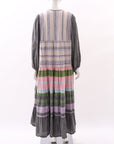 Pearl & Caviar Zakar Stripe Maxi Dress Size M/L