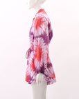 Zimmermann 'Shelley' tie Dye Playsuit Size 1