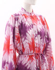 Zimmermann 'Shelley' tie Dye Playsuit Size 1