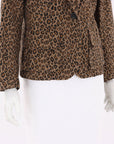 Nili Lotan Addison Leopard Print Jacket Size US 6 | AU 10