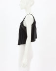 Flannel 'Nettie' Silk and Lace Cami Size S/M
