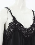 Flannel 'Nettie' Silk and Lace Cami Size S/M