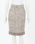 Chanel 10P Tweed Pencil Skirt FR 36 | AU 8