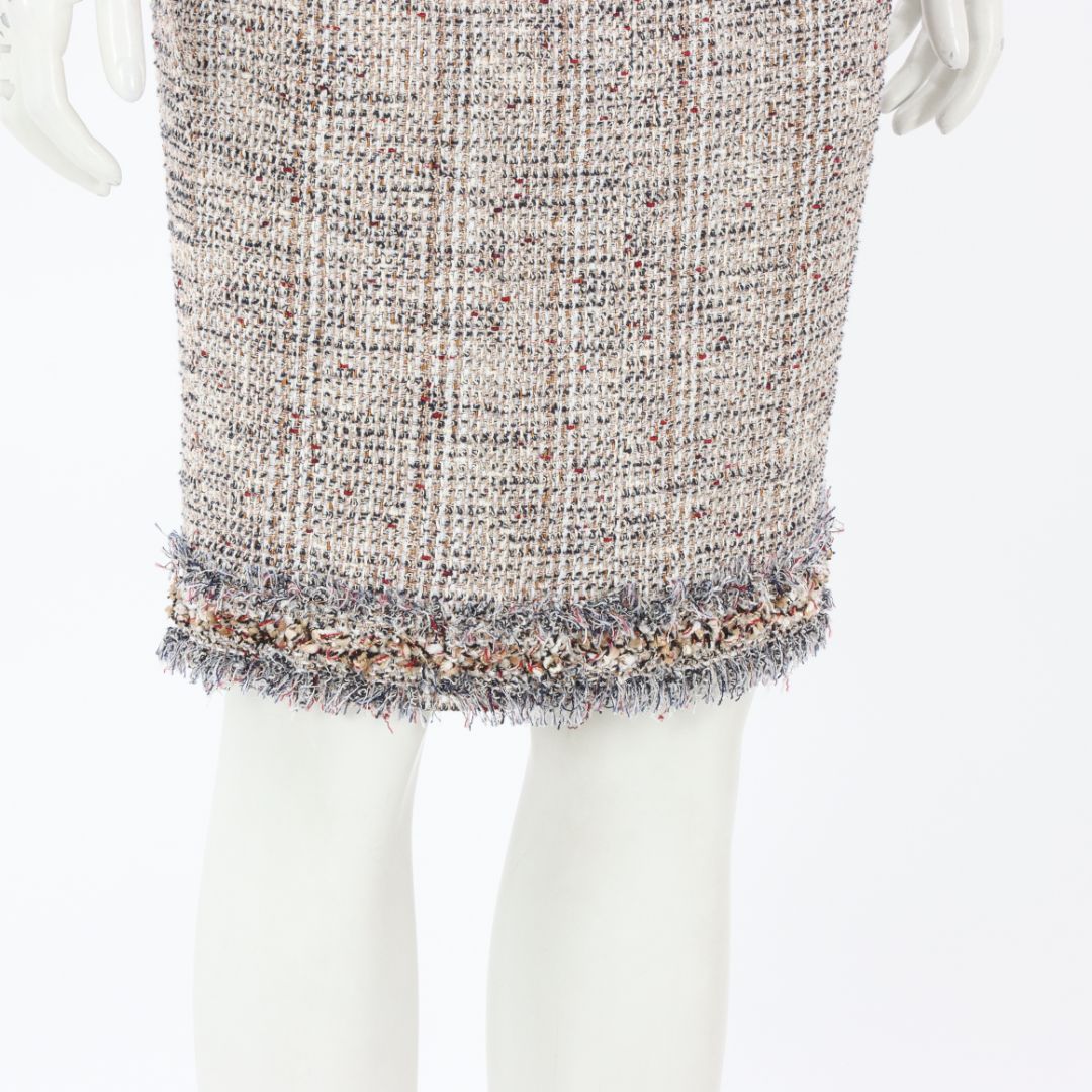 Chanel 10P Tweed Pencil Skirt FR 36 | AU 8