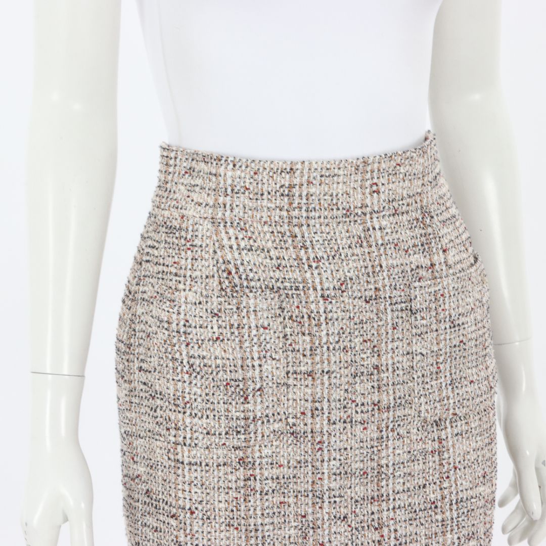 Chanel 10P Tweed Pencil Skirt FR 36 | AU 8