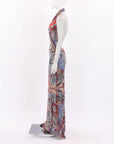 Etro Paisley Halter Neck Dress Size IT 48 | AU 14-16