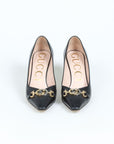 Gucci Leather Zumi Pumps Size 37