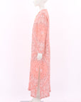 Zimmermann Lace Up Bandana Print Dress Size 4