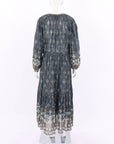 Isabel Marant 'Fratela' Printed Midi Dress Size FR 38 | AU 10