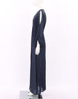 Rabens Saloner Print Maxi Dress Size XS