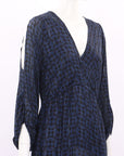 Rabens Saloner Print Maxi Dress Size XS