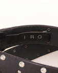 Iro Leather Studded Belt
