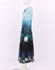 Romance Was Born Printed Midi Dress Size 12