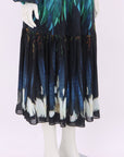 Romance Was Born Printed Midi Dress Size 12