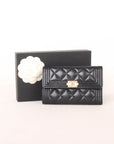 Chanel Lambskin Boy Flap Wallet