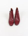 Coach 'Chrystie' Leather Ankle Boots Size 9