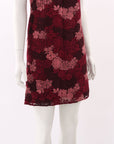 Burberry Embroidered Lace Shift Dress Size UK 4
