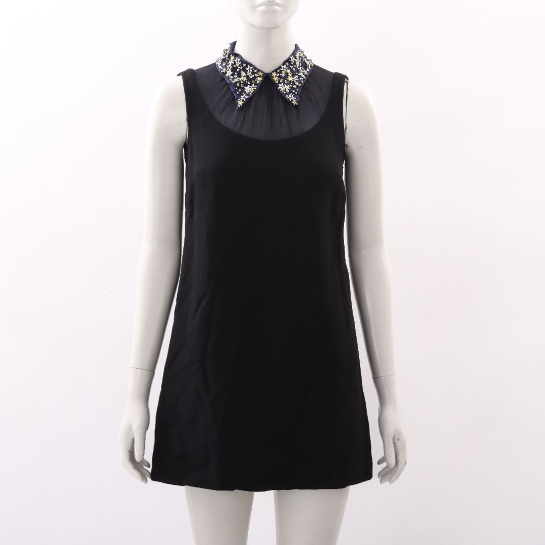 Miu Miu Embellished Shift Dress Size IT 38 | AU 6