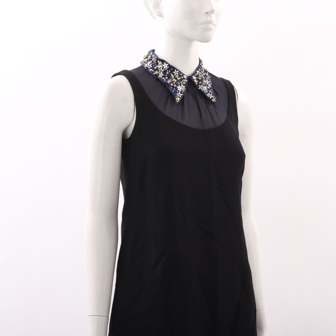 Miu Miu Embellished Shift Dress Size IT 38 | AU 6