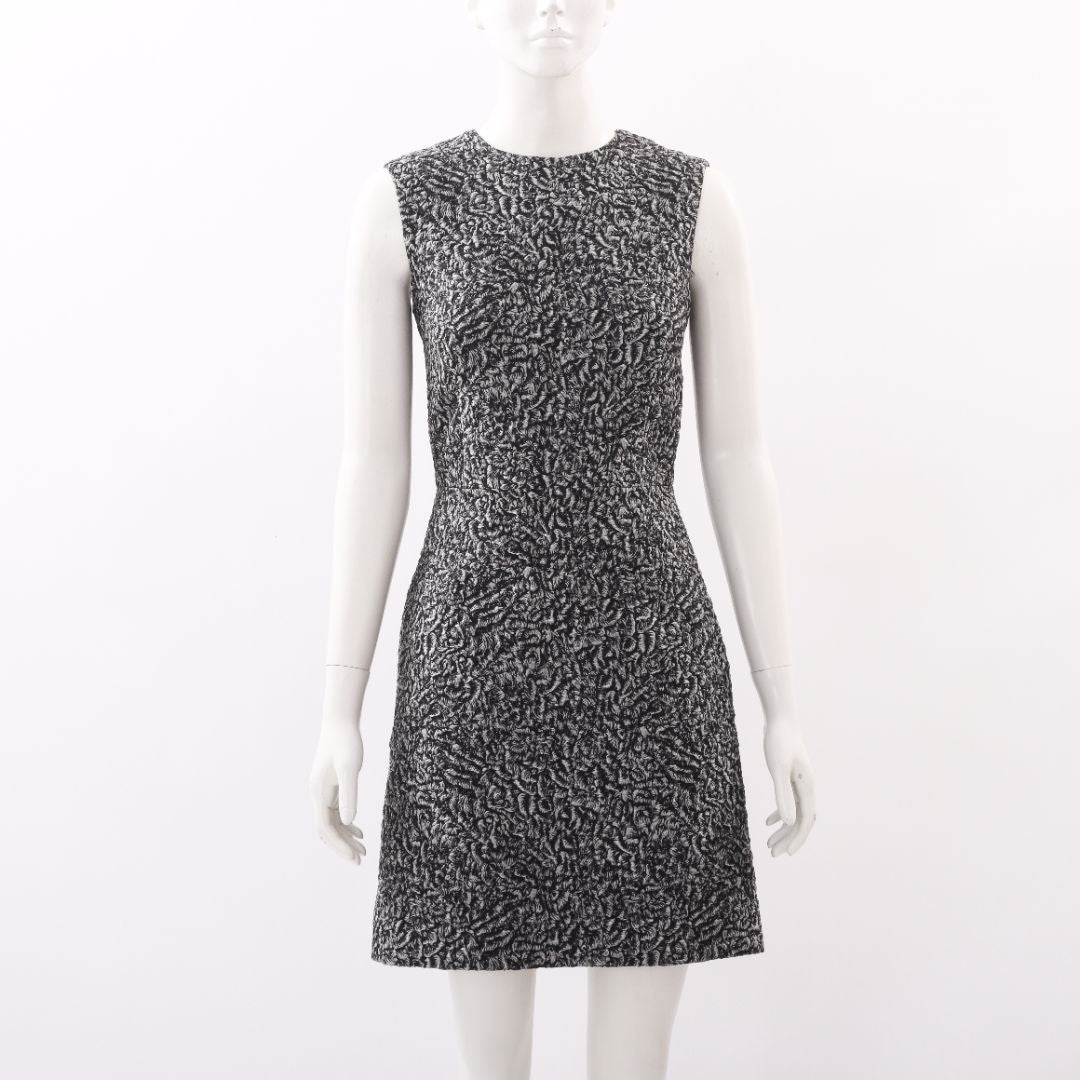 Balenciaga Jacquard Sheath Dress Size FR 34 | AU 6