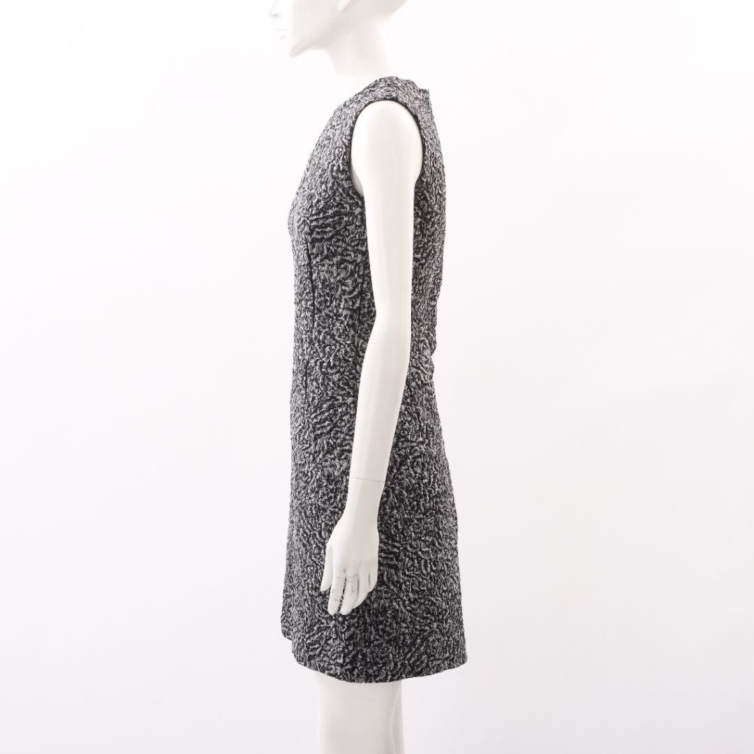 Balenciaga Jacquard Sheath Dress Size FR 34 | AU 6