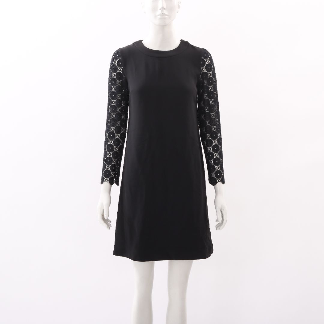 Miu Miu Lace Sleeve Shift Dress Size IT 36 | AU 6