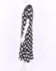 Marni Polka Dot Cady Midi Dress Size IT 42 | AU 10