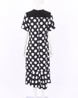 Marni Polka Dot Cady Midi Dress Size IT 42 | AU 10