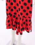 Marni Polka Dot Cady Midi Dress Size IT 44 | AU 12