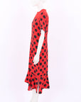 Marni Polka Dot Cady Midi Dress Size IT 44 | AU 12