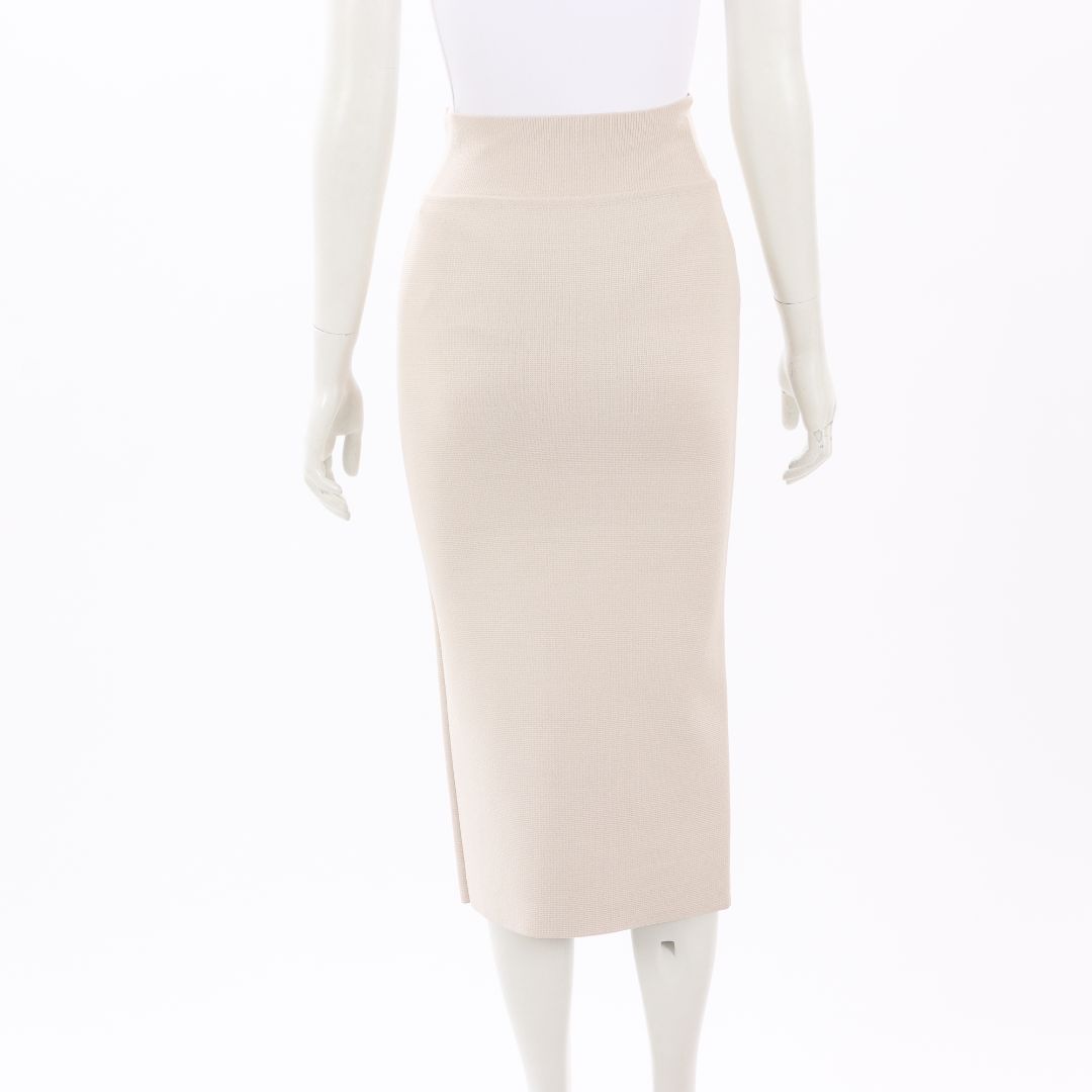 Scanlan Theodore Crepe Knit Pencil Skirt Size M