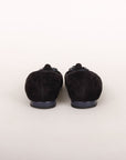 Chanel Suede Camelia Ballet Flats Size 40.5