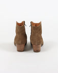 Isabel Marant Velvet 'Dicker' Ankle Boots Size 38