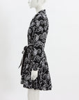 Alexis Embroidered Shirt Dress with Belt Size M
