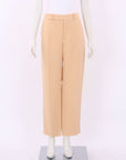 Chloe Cropped Silk Crepe Pants Size FR 42 | AU 14
