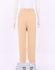 Chloe Cropped Silk Crepe Pants Size FR 42 | AU 14