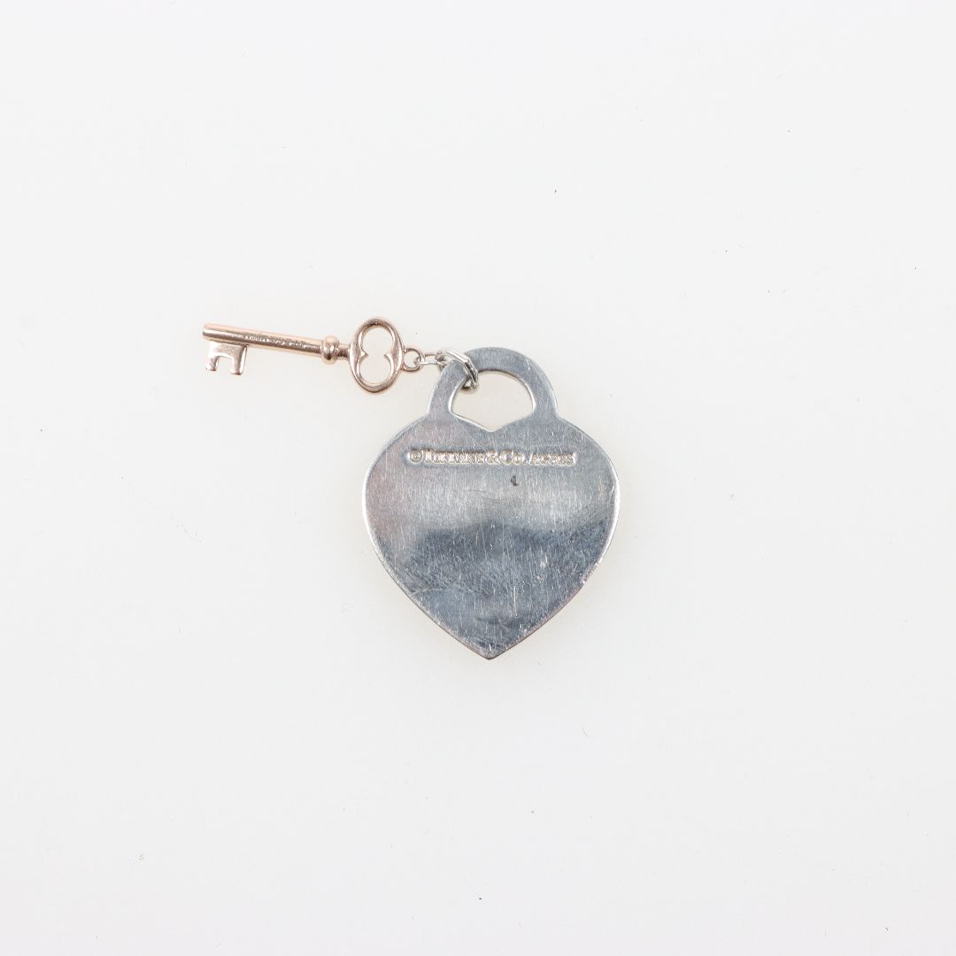 Tiffany &amp; Co Heart Tag with Key Pendant