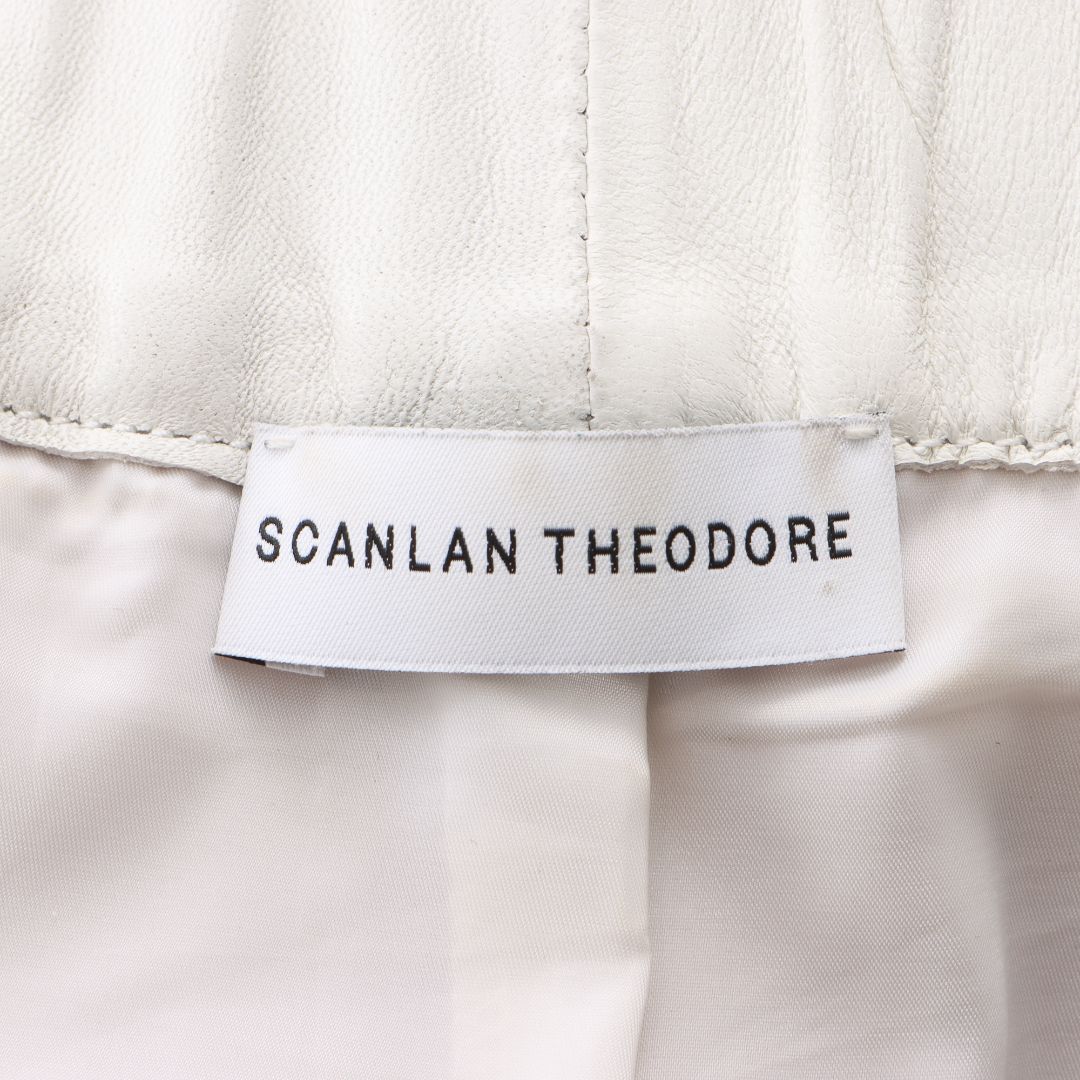Scanlan Theodore Leather Shorts Size 10