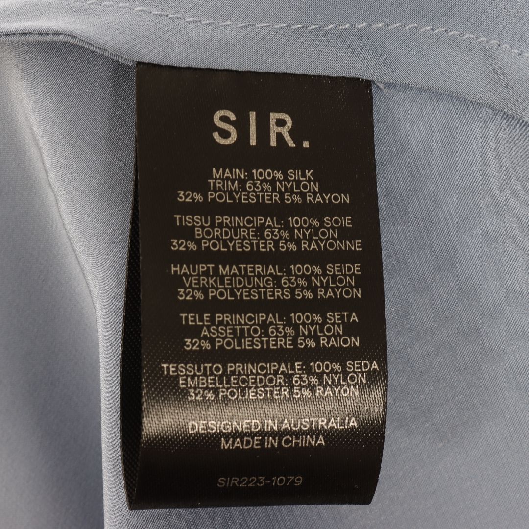 Sir The Label &#39;Danseurs&#39; Slip Dress Size 0