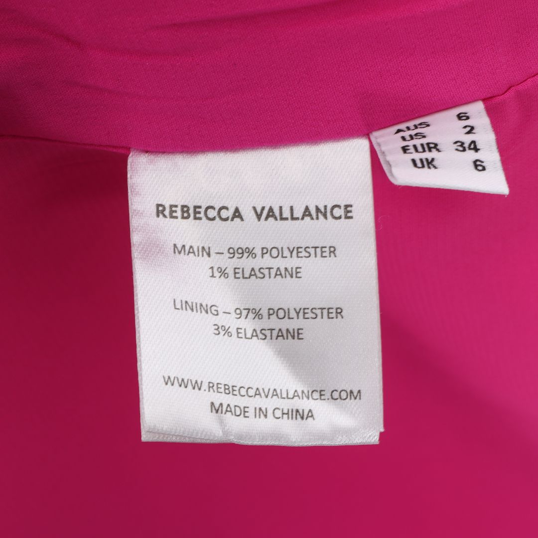 Rebecca Vallance &#39;Cristina&#39; Mini Dress Size 6