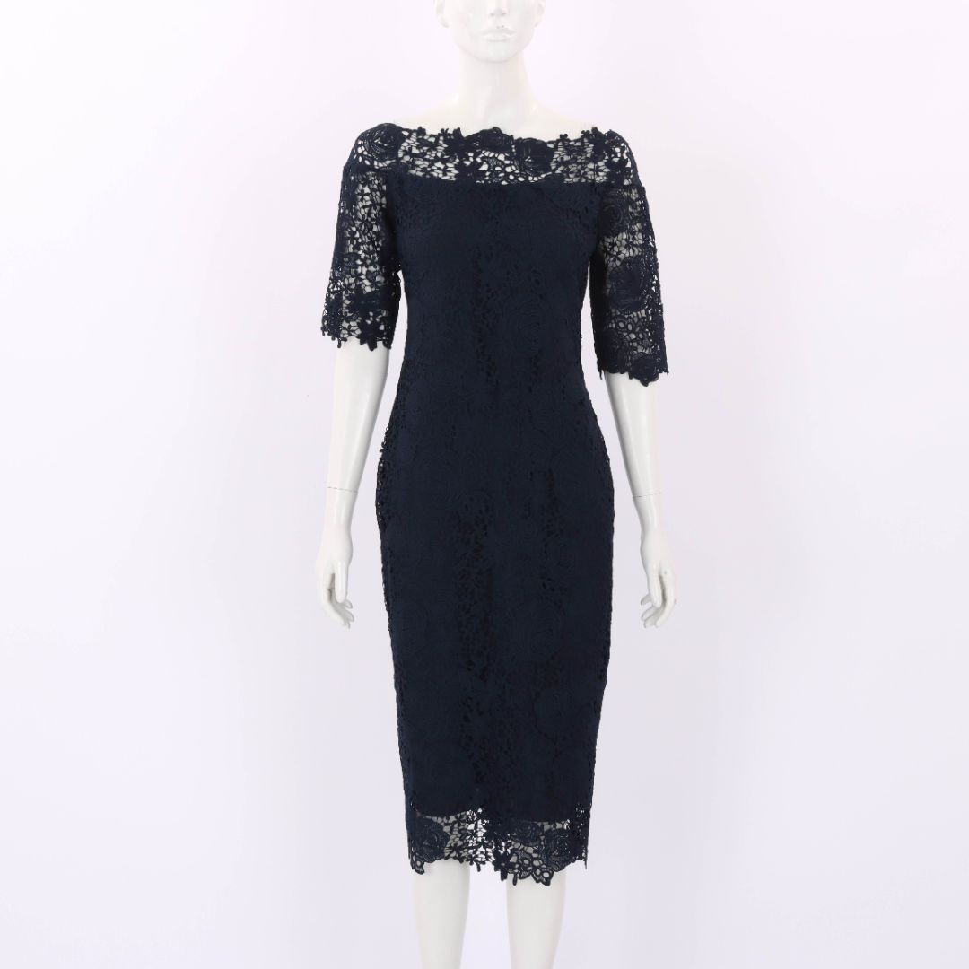 Carla Zampatti Lace Dress Size 8