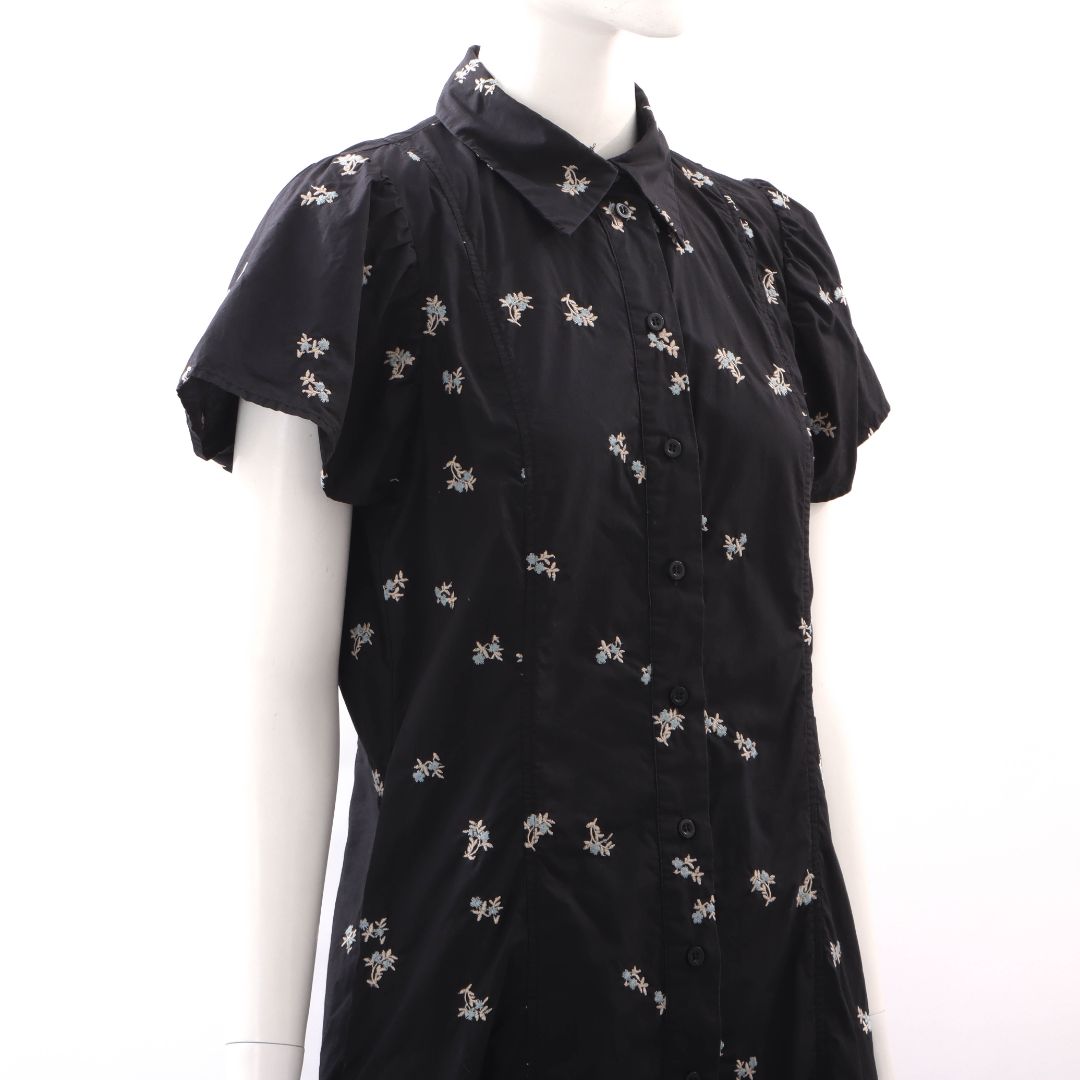 Second Female Embroidered Mini Dress Size Medium