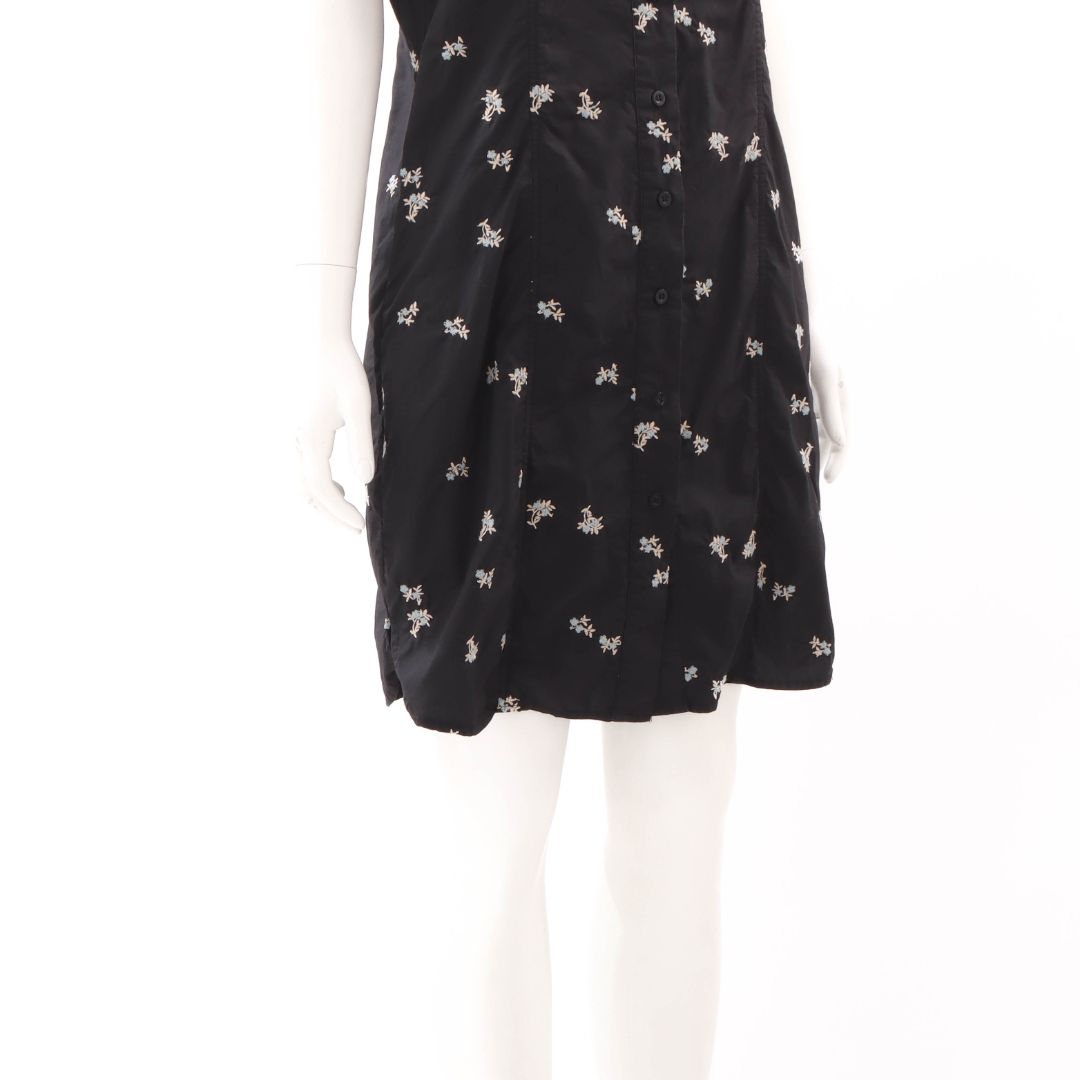 Second Female Embroidered Mini Dress Size Medium